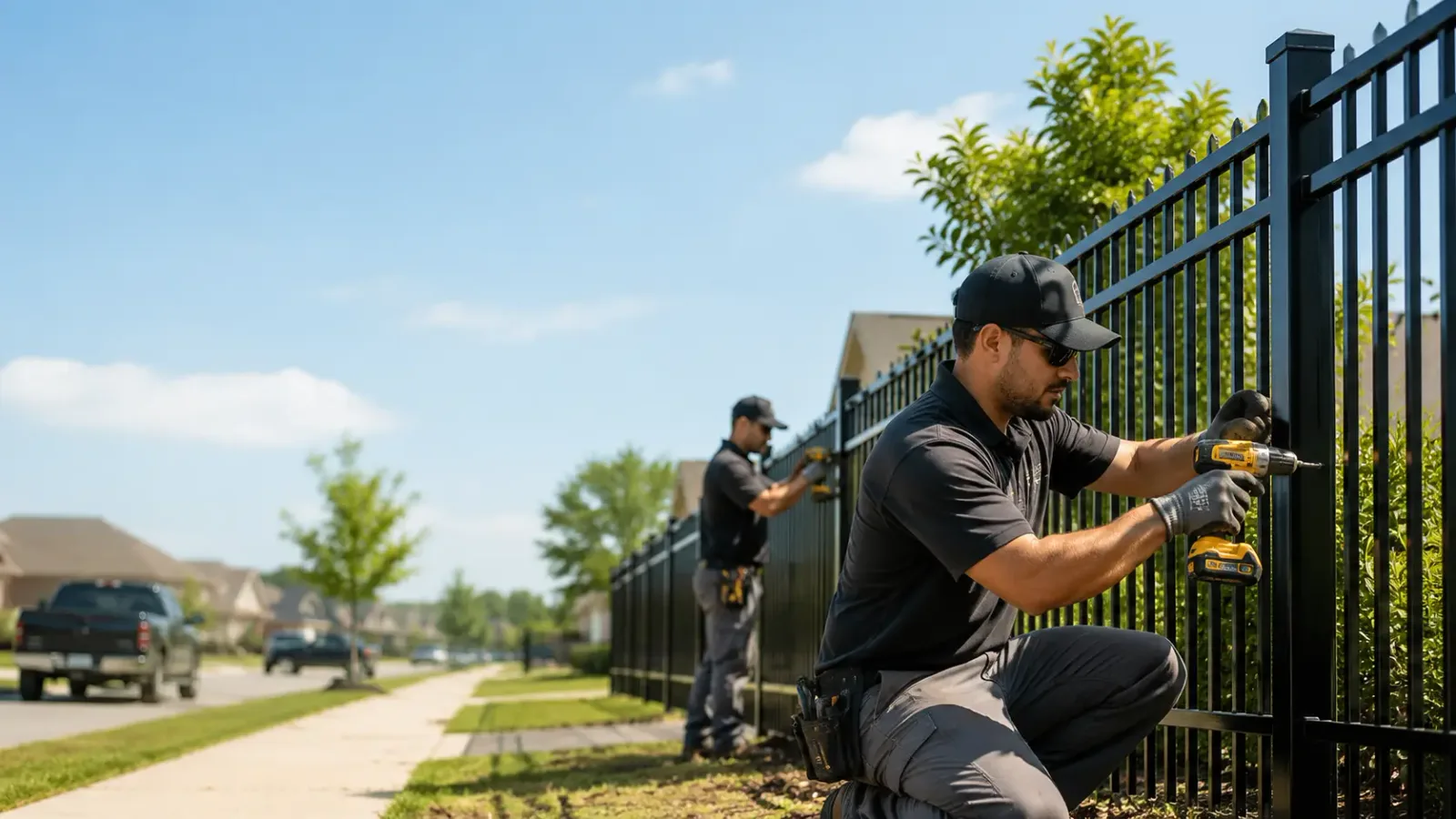 Metal Fence Installation in Edina, MN
